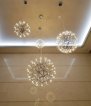 LED미리내 펜던트 81W [Ø1000 / 크롬]